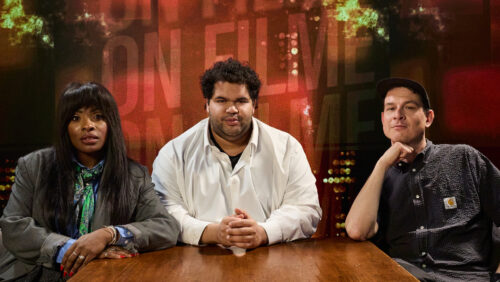 In order: Anne-Lovely Etienne, Mounir Kaddouri, Simon Coutu